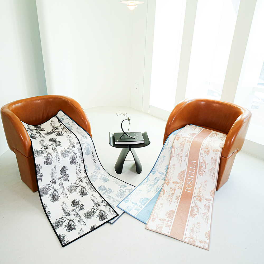 포시엘라 국내산 발매트 주방 욕실 현관 침대 호텔 발매트 뜨왈 블랙 L