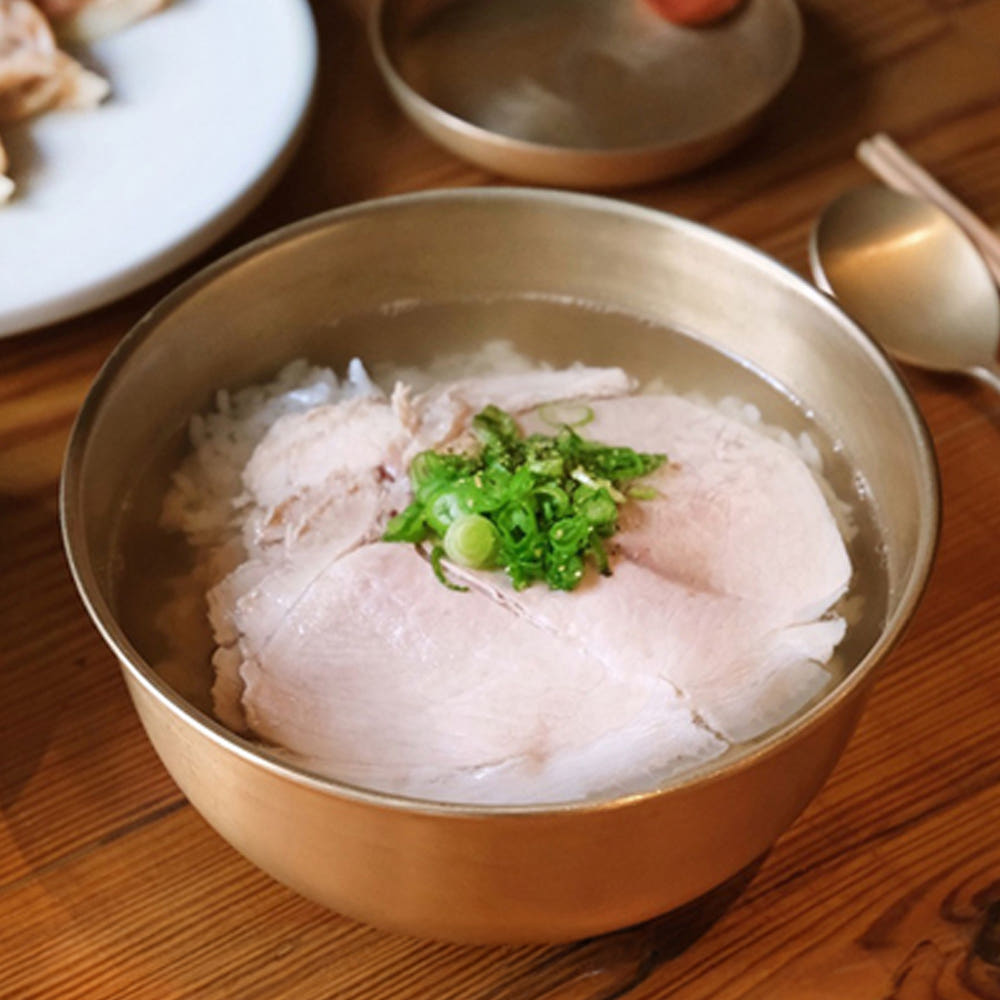 거창유기 수공예 방짜 면기 옥동식 그릇