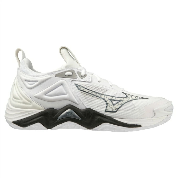 미즈노 MIZUNO Wave Momentum 3 배드민턴화 V1GA2312 화이트 - 상세 이미지 5