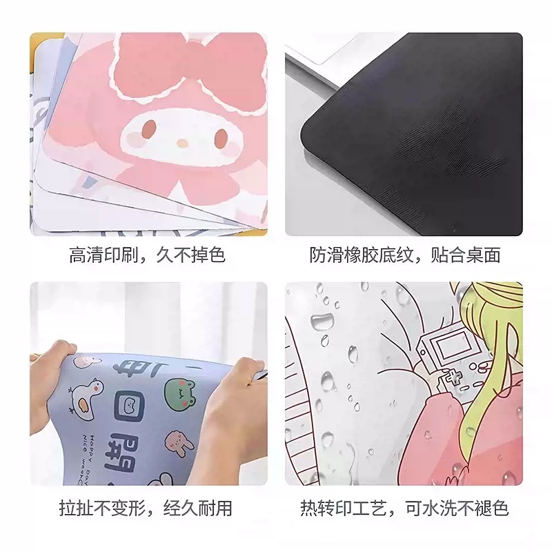 카피바라 마우스패드 사무실 폭신 데스크 캐릭터 테이블 꾸미기 책상 장패드 패드 - 상세 이미지 3