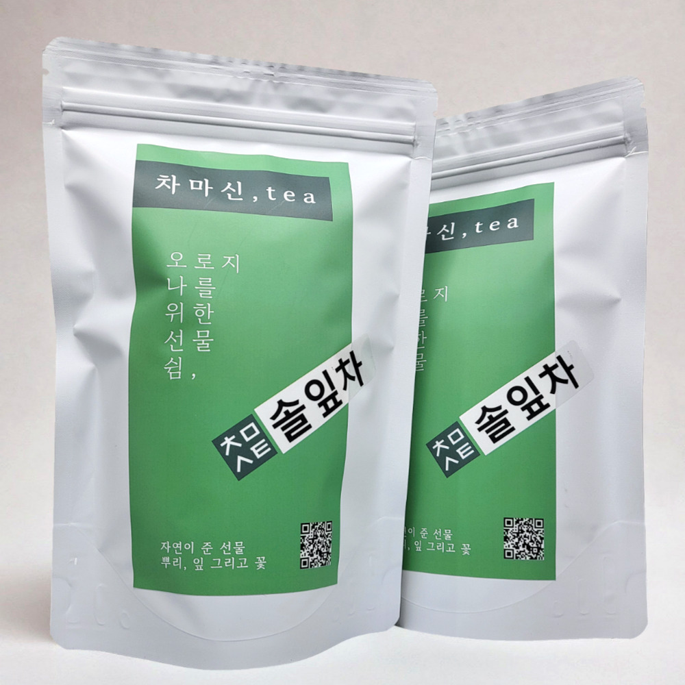 1+1 국산 솔잎차 50티백x2개 간에좋은 카페인없는 차 - 메인 이미지