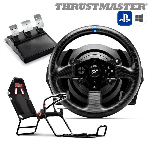 트러스트마스터 T300RS GT 레이싱휠+넥스트레벨레이싱 GTLite시트 패키지[점] : 묵음상점