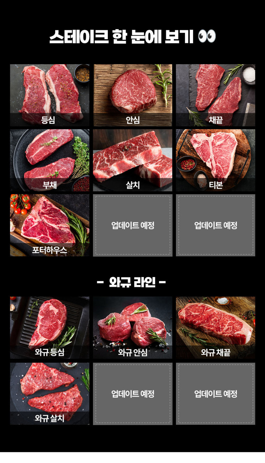 부채살 스테이크 호주산 수입산 소고기 250g, 1개 - 상세 이미지 5