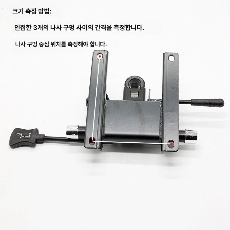 회전의자 수리부품 컴퓨터의자 셀프 보스의자 높이조절 수리 8x8 원형 받침대 두께 2MM - 상세 이미지 3
