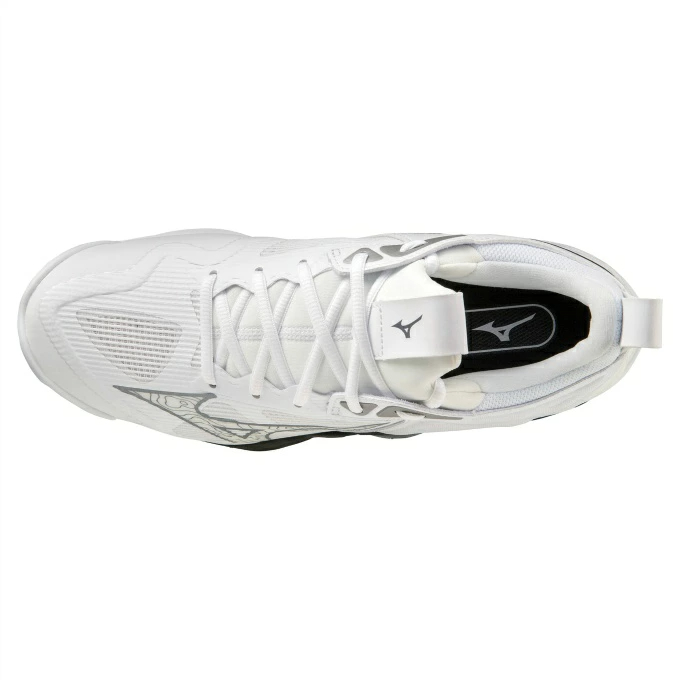 미즈노 MIZUNO Wave Momentum 3 배드민턴화 V1GA2312 화이트 - 상세 이미지 3