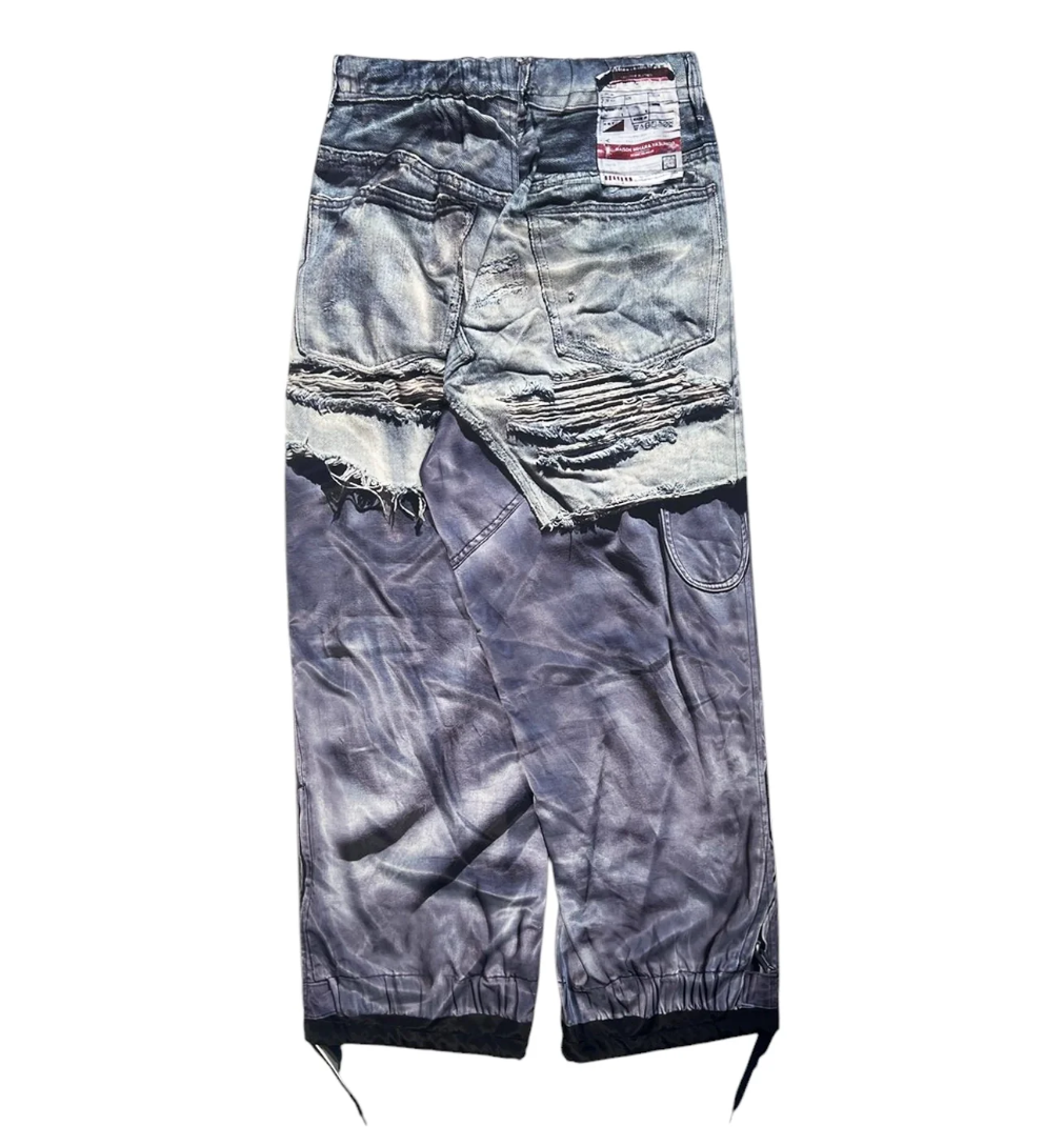 메종미하라야스히로 PARACHUTE PANTS 타타 패러슈트 팬츠 C14PT403 - 상세 이미지 4