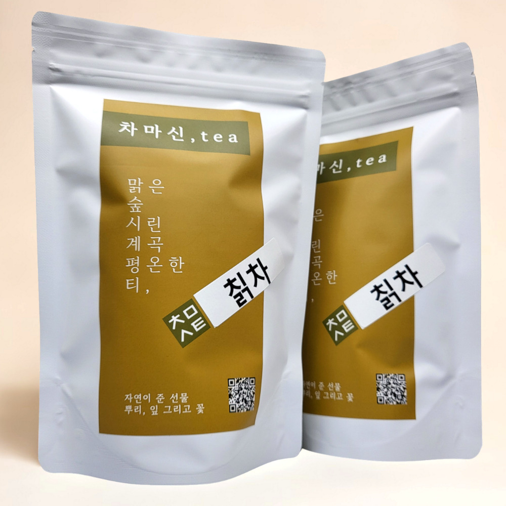 국산 칡차 50티백x2개 갈근차 카페인없는차 - 메인 이미지