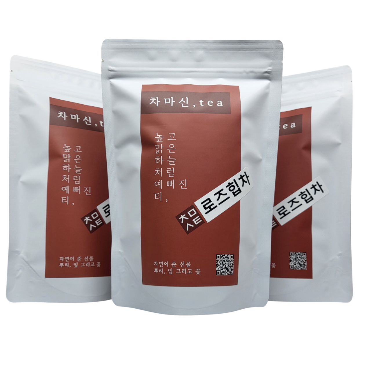 [150티백] 로즈힙차 티백 로즈힙티 카페인없는티 50개입, 3개 - 상세 이미지 2