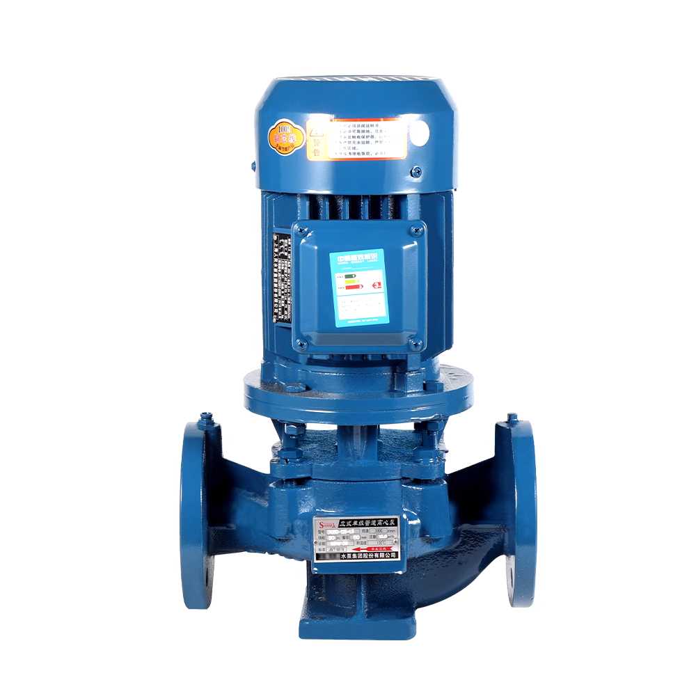 수직 파이프 라인 냉온수 보일러 순환 원심 워터 펌프 0.75KW25-125(4톤20m) : 하나니아스79