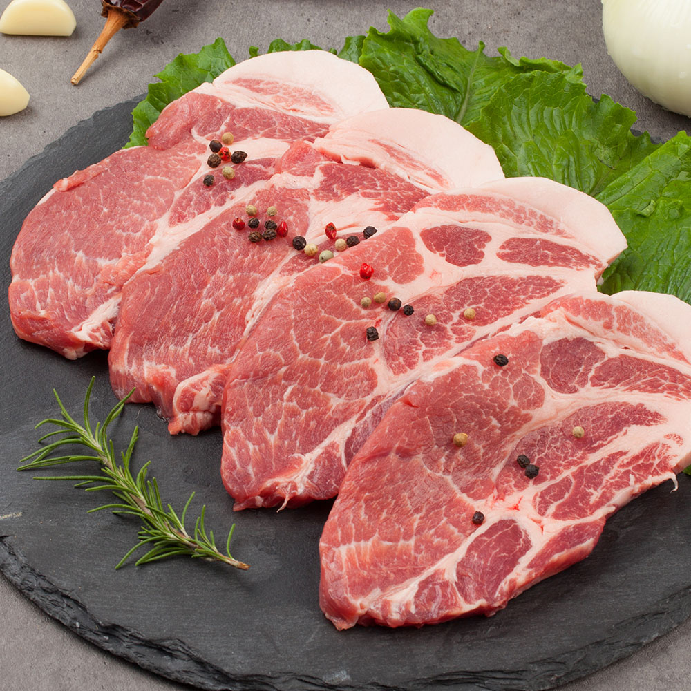 수입산 듀록 오겹살 500g+목살 500g 돼지고기 구이용 1kg, 1개 - 상세 이미지 2