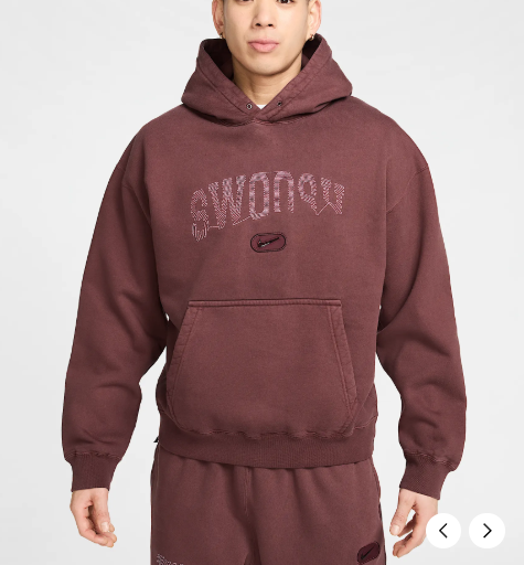 국내매장판 나이키 솔로 스우시 플리스 풀오버 후디 D4 HJ2231-652