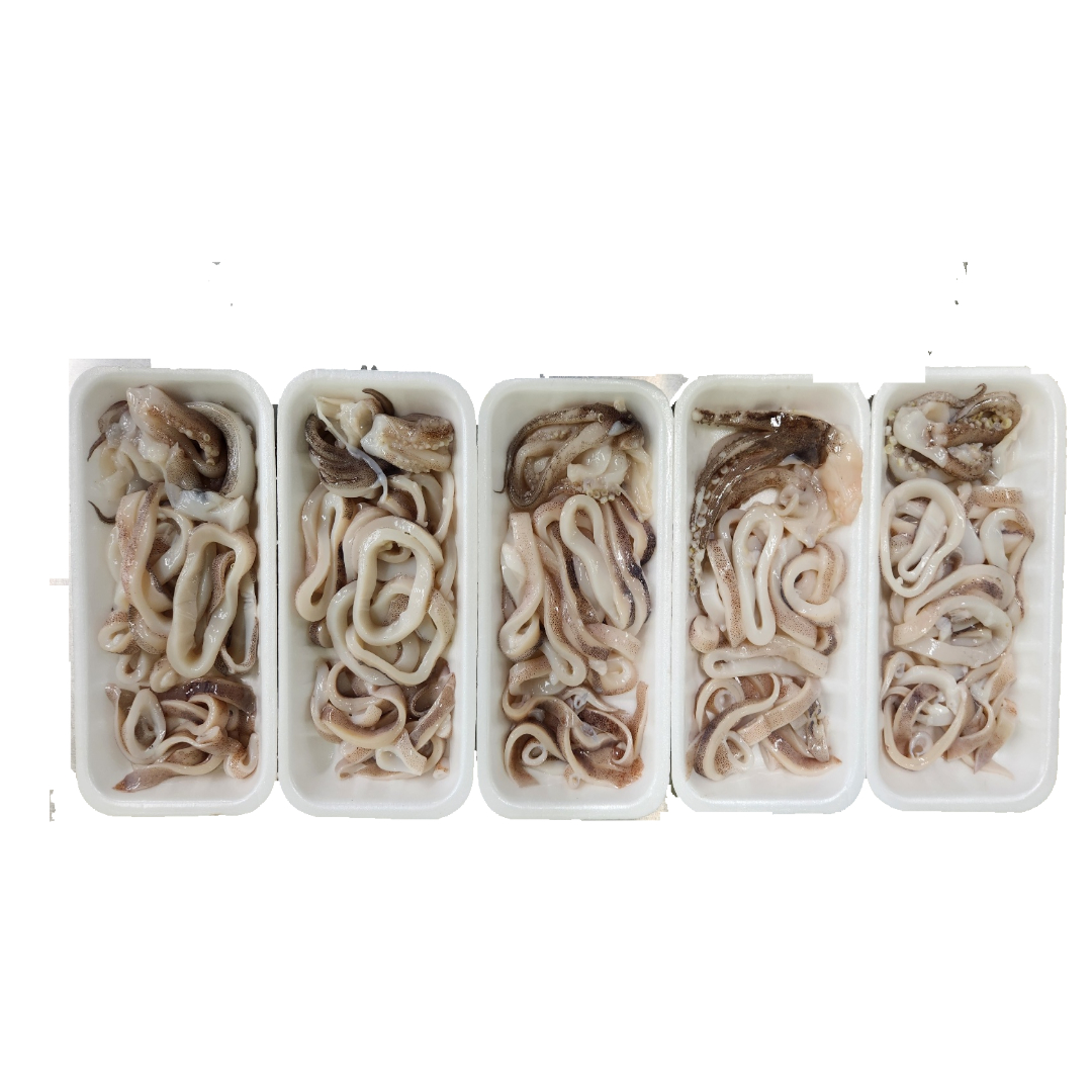 늘초록길목의 안전한먹거리 자연산 완전손질 세척 절단 통오징어링채 1kg, 1개