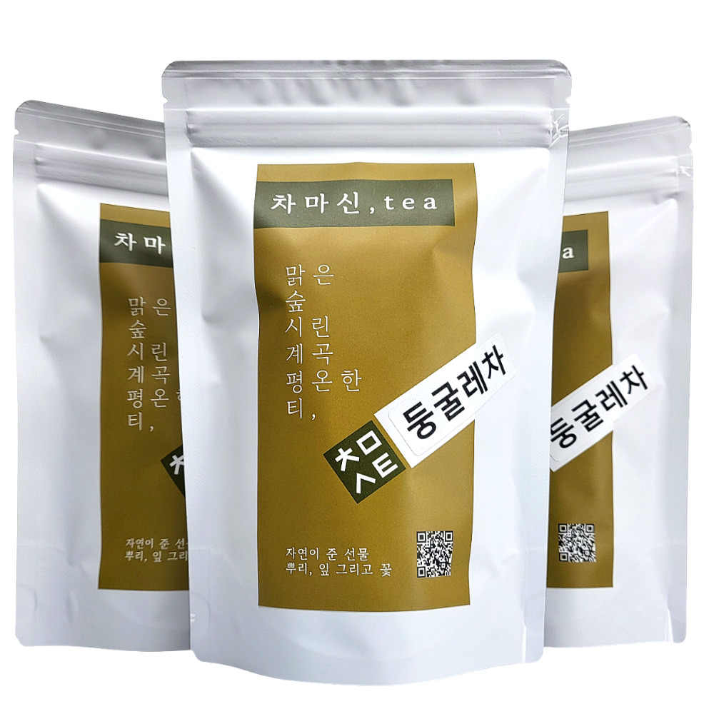 [150티백] 둥굴레차 티백 구수한 국산 둥글레차 카페인없는 차 50개입, 3개 - 상품 이미지