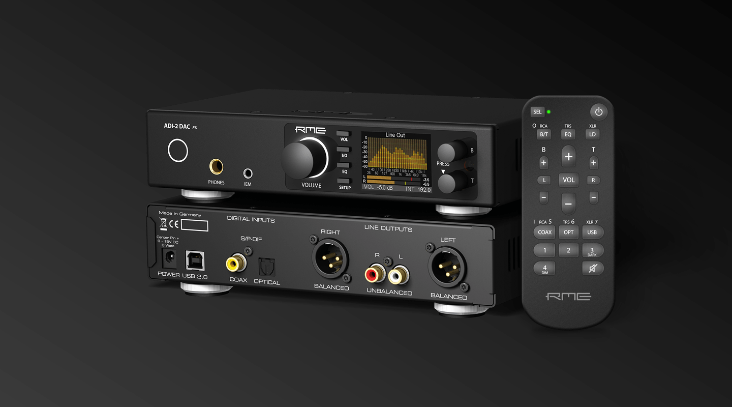 RME ADI-2 DAC FS with MRC 헤드폰 앰프 컨버터 - 상세 이미지 3
