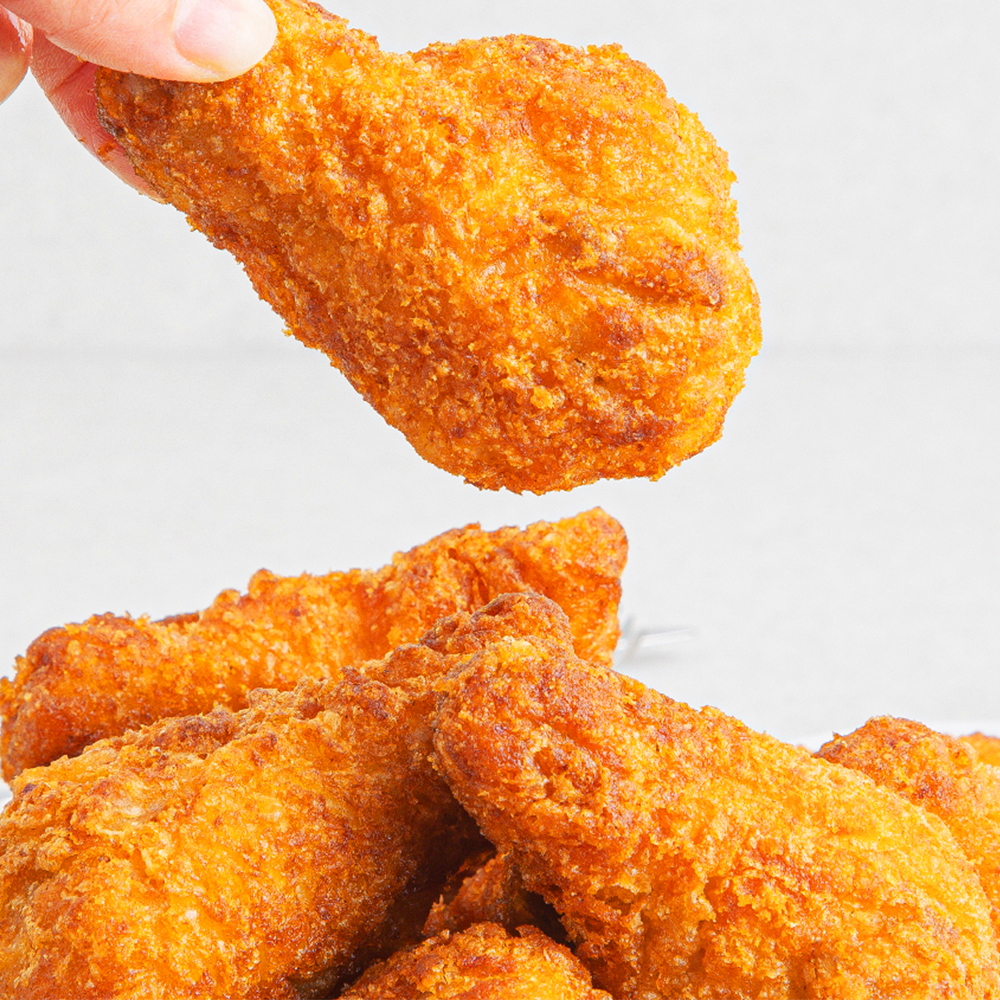 [더 빠삭한] 크런치 치킨봉630g, 순살치킨1kg/ 에프전용 - 상세 이미지 2