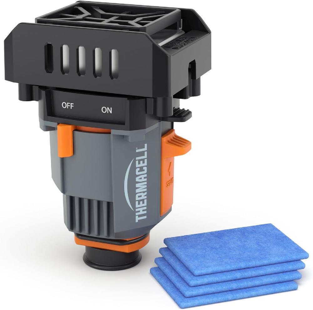 Thermacell 써마셀 모기퇴치기 훈증기 향매트 2세대 (16시간 지속시간 15피트) 리필 매트 제품 (주의! 퇴치기 포함X)