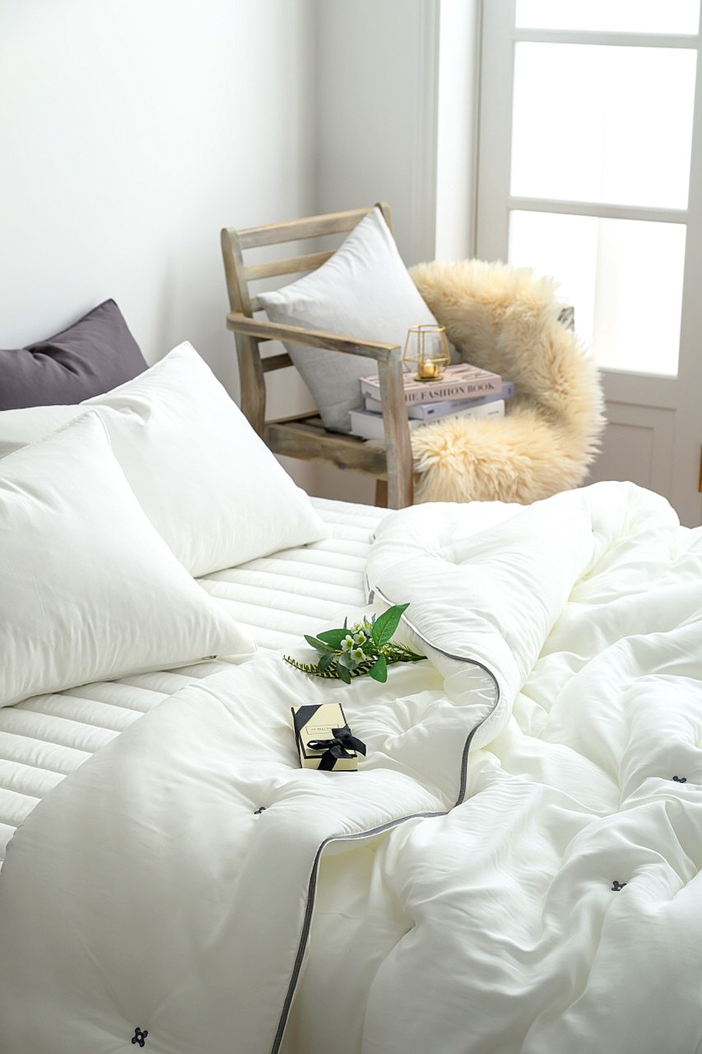 클로버 모달 사계절 기숙사이불세트 기숙사침구세트