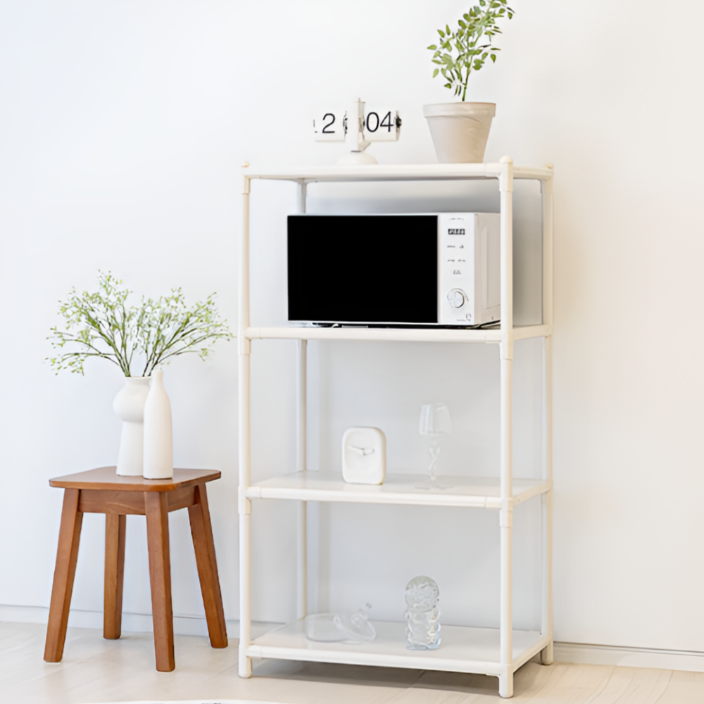 선반 수납선반 다용도 팬트리 시스템 다용도실 모듈 랙 조립 4단