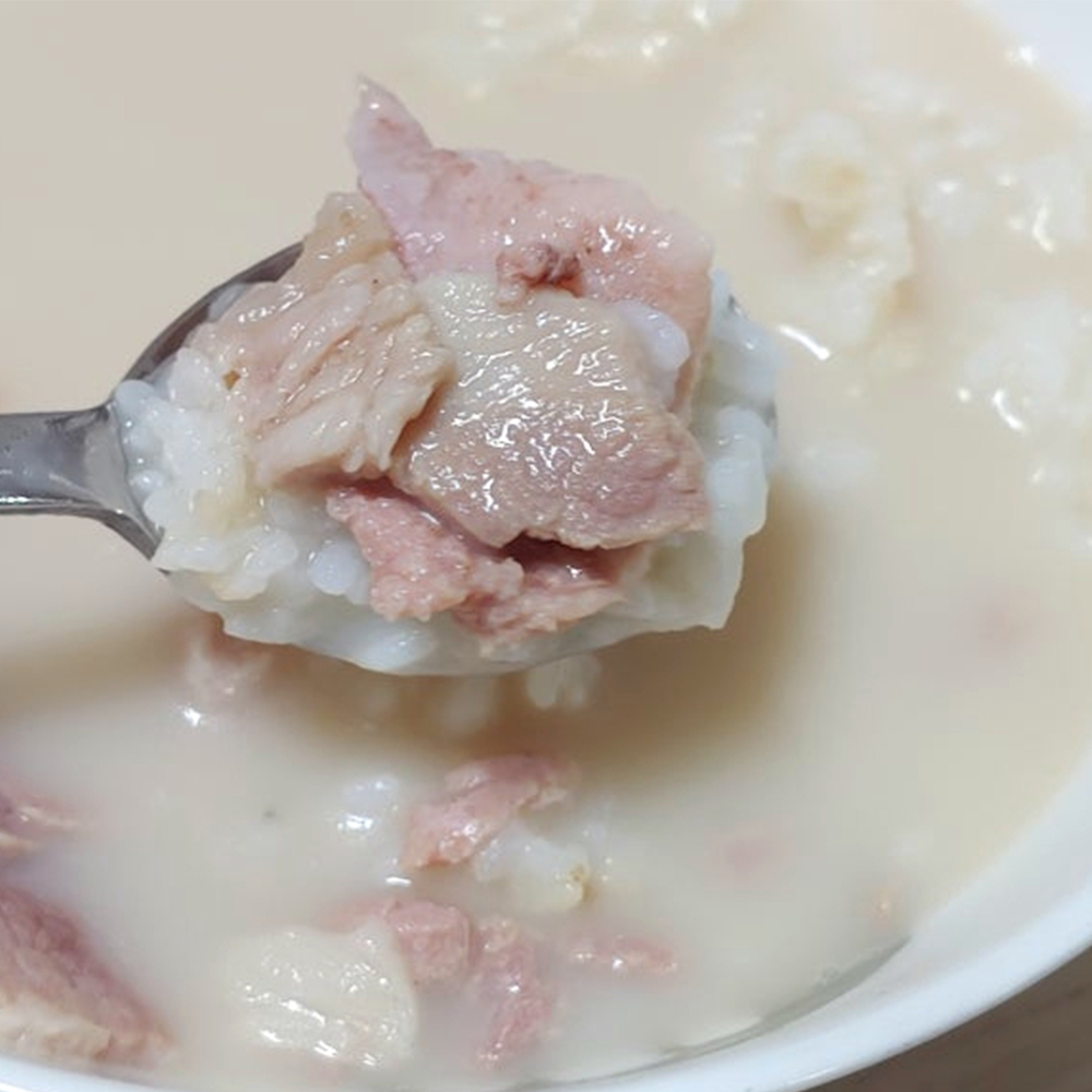 [제주식]진짜 남다른 국물맛 제주돼지국밥 1인분 / 고기국수 겸용 진한육수 맛 해와바다 - 상세 이미지 5