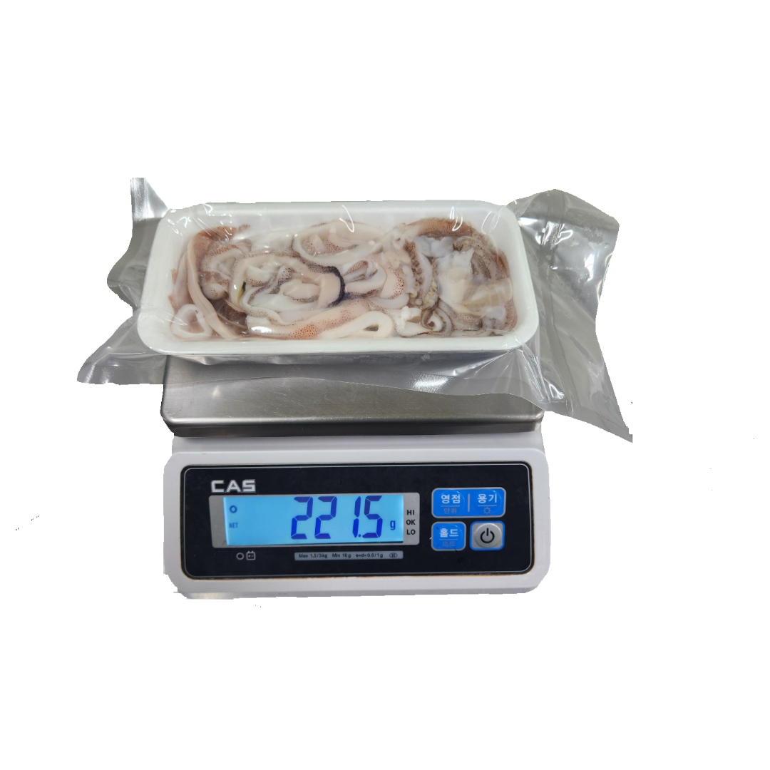 간편한요리 자연산 완전손질 세척 절단 통오징어링채 600g, 1개 - 상세 이미지 3