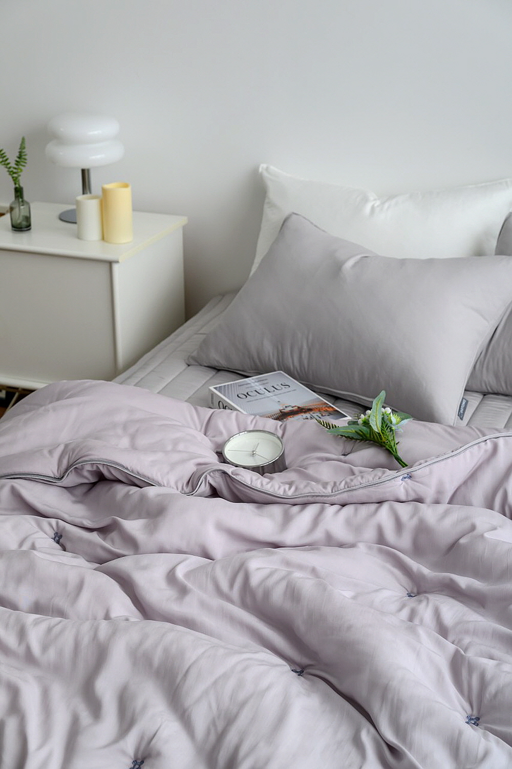 클로버 모달 사계절 기숙사이불세트 기숙사침구세트