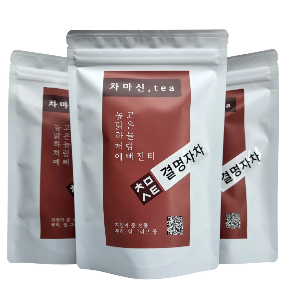 [150티백] 국산 결명자 차 티백 볶은결명자 맛있는 눈에좋은차 50개입, 3개 - 상품 이미지