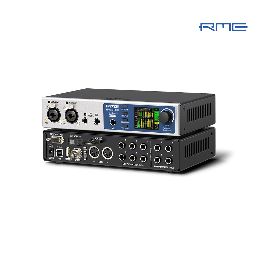 RME Fireface UCX2 파이어페이스 - 상품 이미지