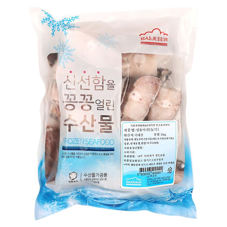 원하프] 아구1kg/해조은 [고객만족 총알배송 : 원하프