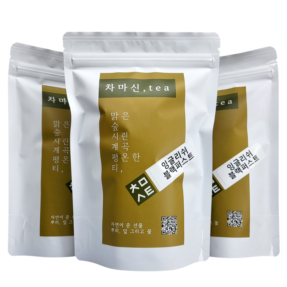 [150티백] 잉글리쉬블랙퍼스트 티 삼각티백 블랙티 스리랑카홍차 50개입, 3개 - 상품 이미지
