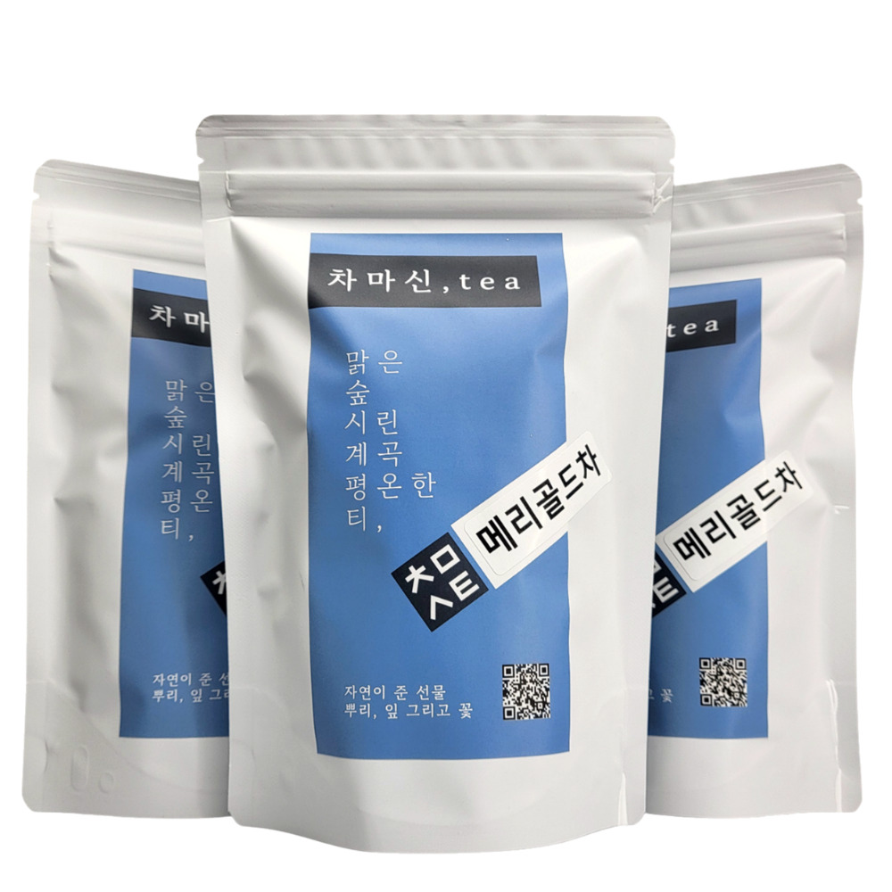 [150티백] 메리골드 티백 마리골드 메리골드차 눈에좋은차 금잔화 꽃차 50개입, 3개 - 상품 이미지