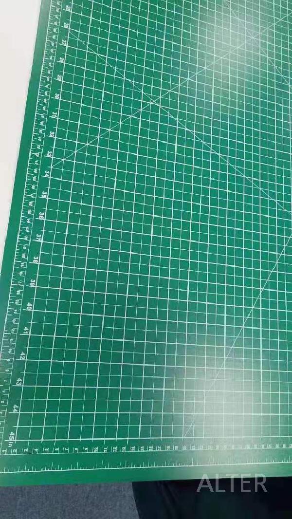 대형 커팅 매트 데스크 녹색 고무판 재단 공방 깔판 작업대 60x120cm 양면 블랙/그레이 - 상세 이미지 4