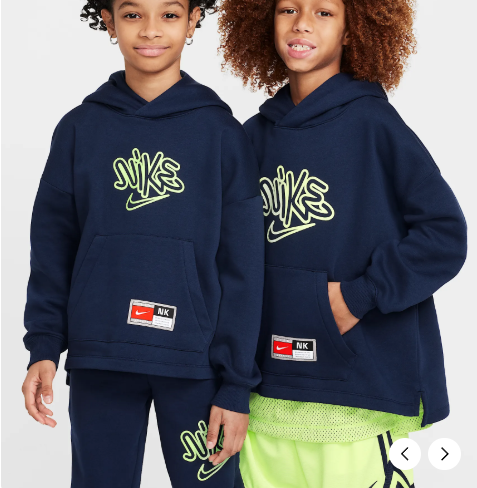 국내매장판 나이키 주니어 후드티 어린이 운동복 D4 HF8158-451