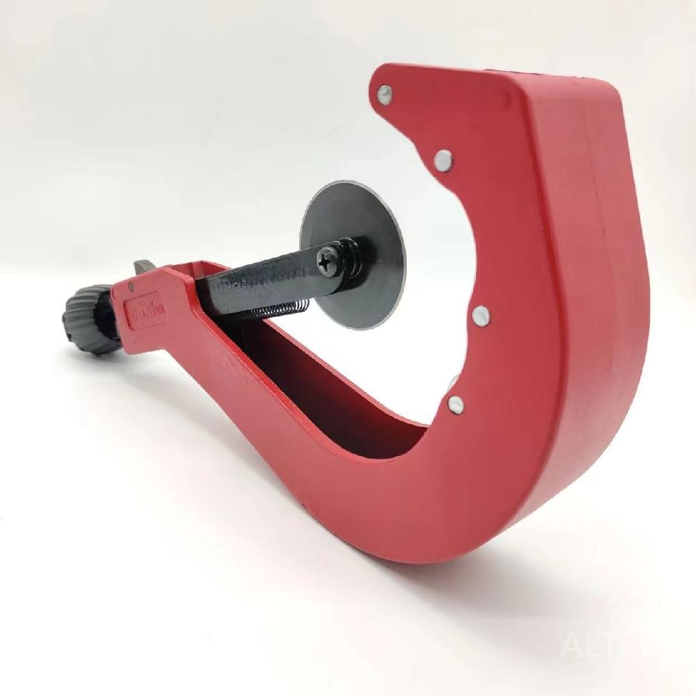 PVC 파이프 절단기 수동 커터기 배관 호스 컷팅기 가위 빨간색 50-120mm - 상세 이미지 3