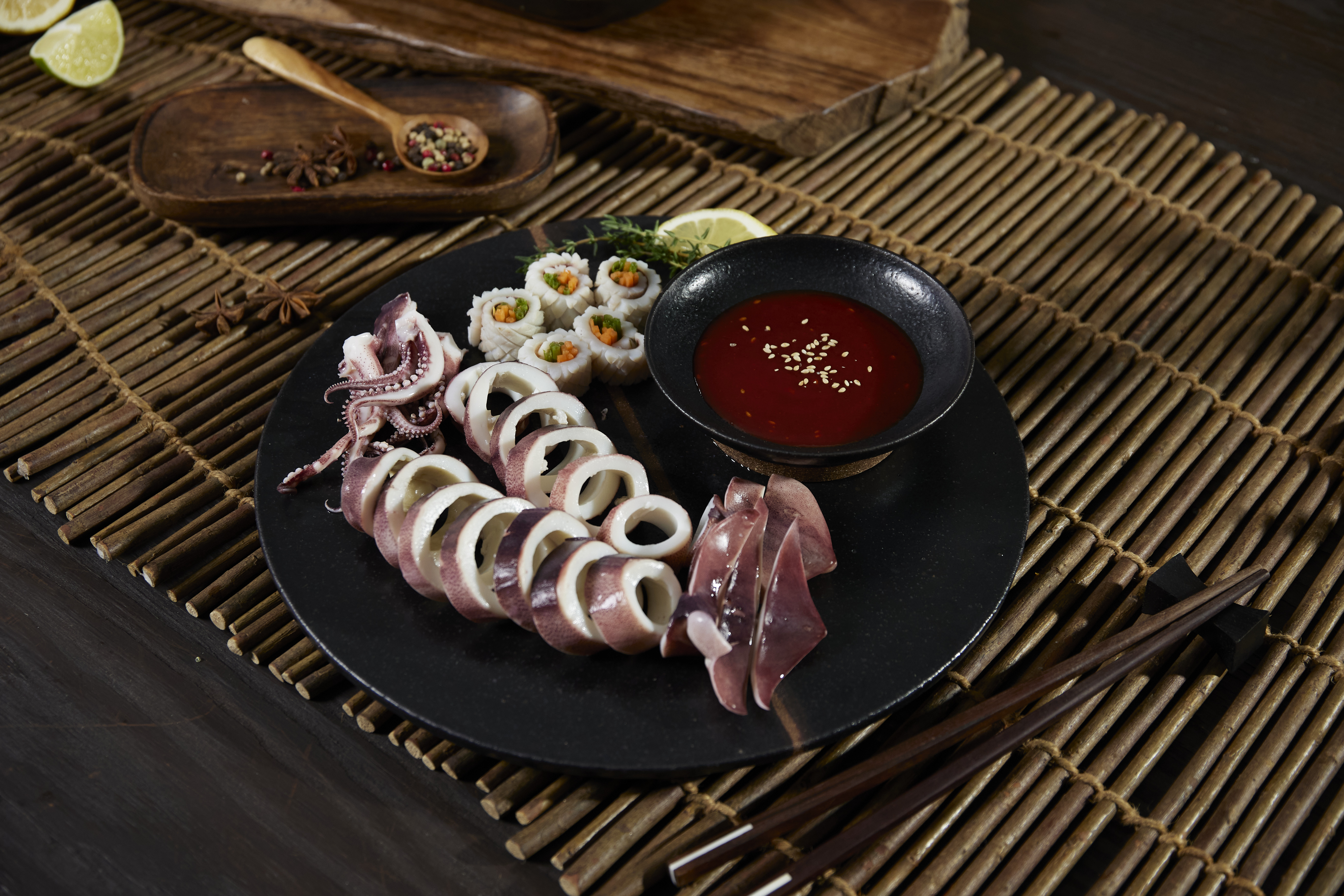 늘초록길목의 안전한먹거리 자연산 완전손질 세척 절단 통오징어링채 1kg, 1개 - 상세 이미지 2