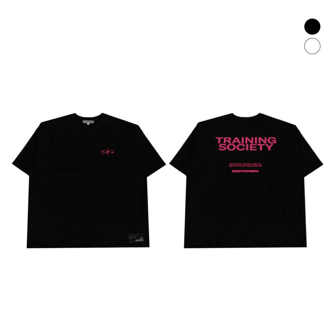 렙시멈 짐웨어, 트레이닝 소사이어티 소프트터치 자이언트핏 티셔츠 Type 2(2Colors) - 상품 이미지