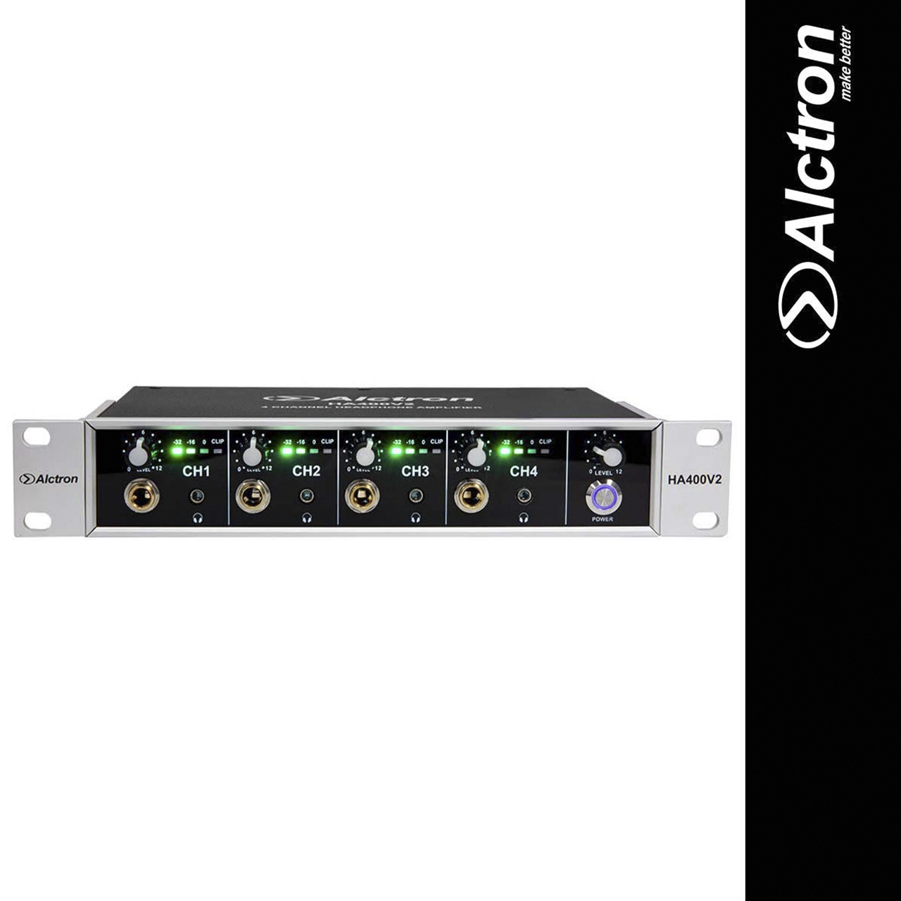 Alctron HA400V2 아크트론 4채널 헤드폰앰프 스튜디오 분배기 - 상품 이미지
