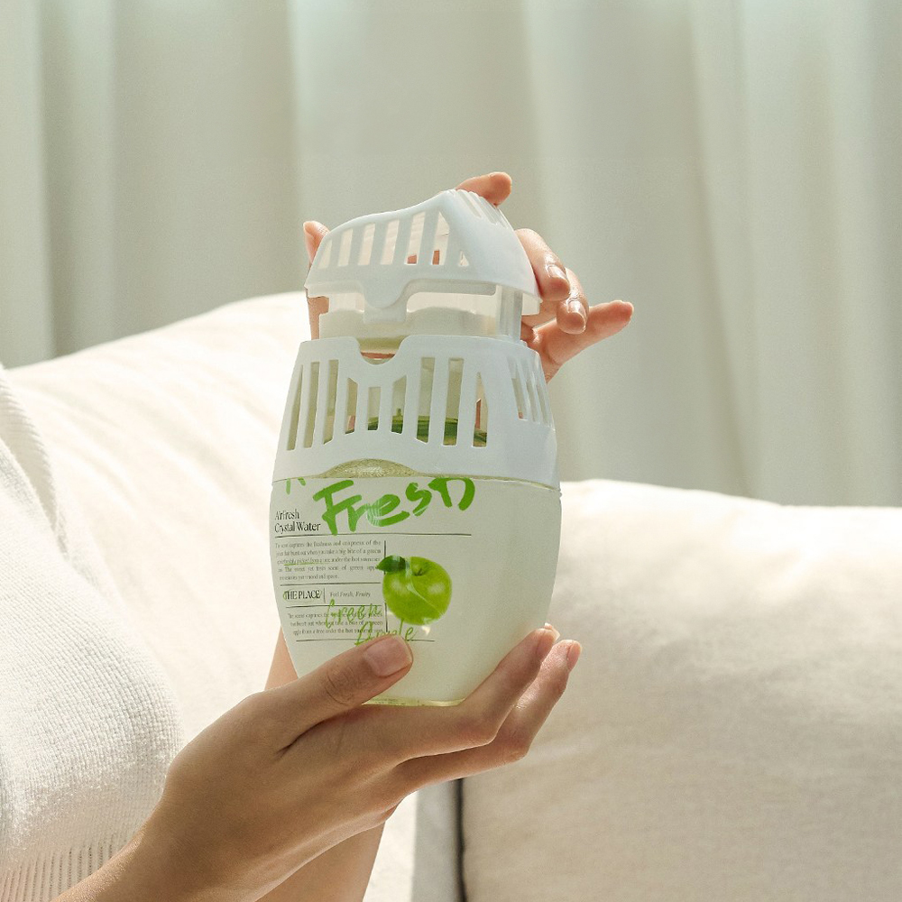 홈즈 에어후레쉬 크리스탈워터 그린애플 400ml - 상세 이미지 2