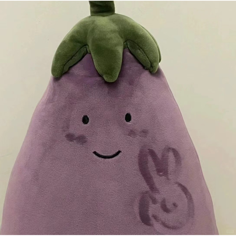 젤리캣 가지 인형 베개 봉제 인형 과일 인형 - 상세 이미지 4