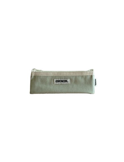 오미크 필통 펜슬파우치 Pencil Pouch - 세이지 - 메인 이미지