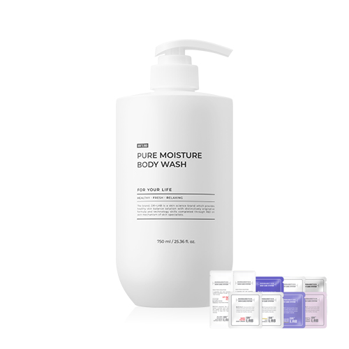 닥터랩 퓨어 모이스처 대용량 바디워시 약산성 향좋은 고보습 750ml - 메인 이미지