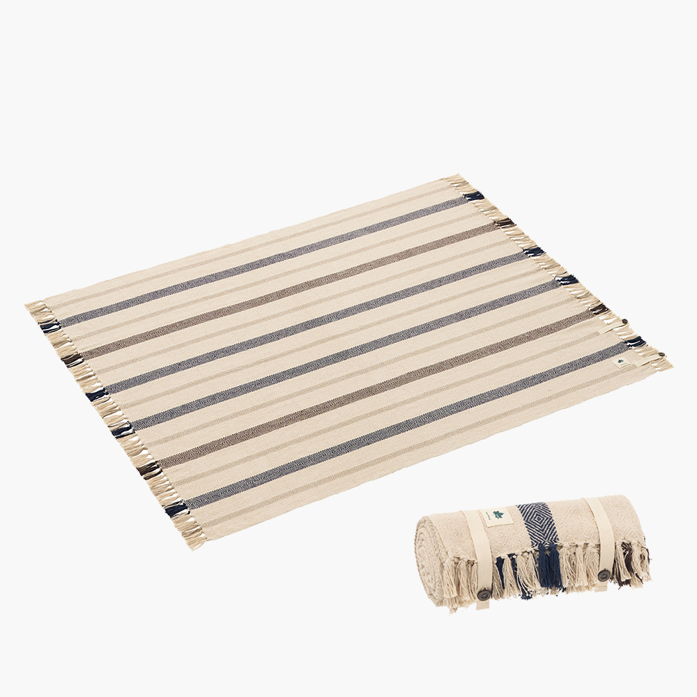 로고스 캠핑 돗자리 매트 카페트 이너 코튼, 아이보리