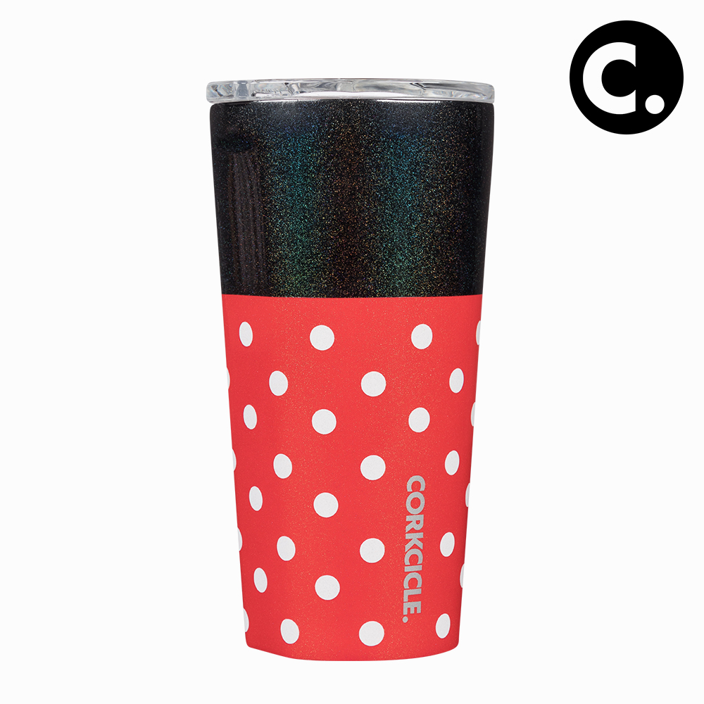 콕시클 스텐텀블러 보온 보냉컵 리유저블컵 470ml, 콜라보-미키마우스 도트레드