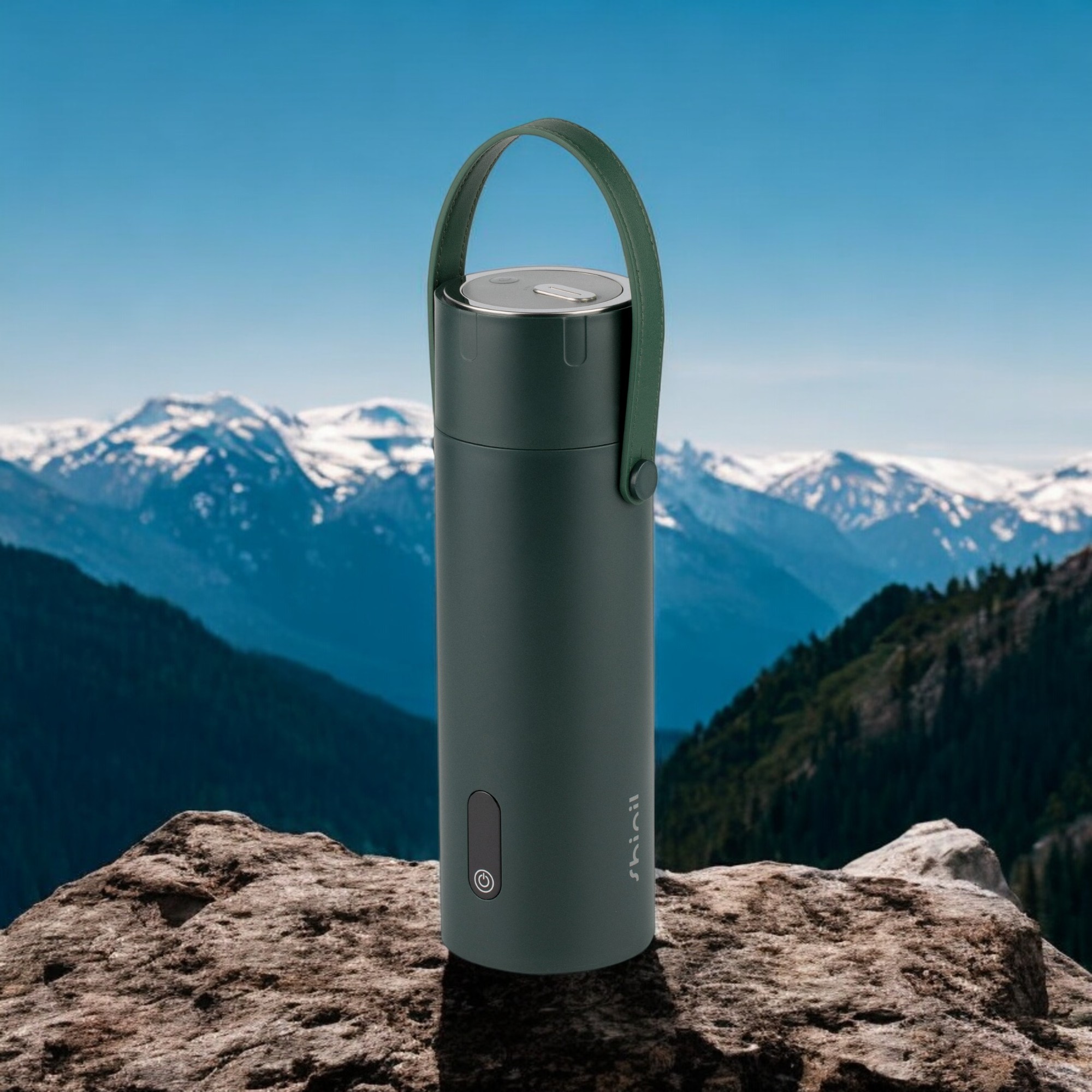 휴대용분유포트 휴대용커피포트 무선 전기텀블러 여행용 신일 올스텐