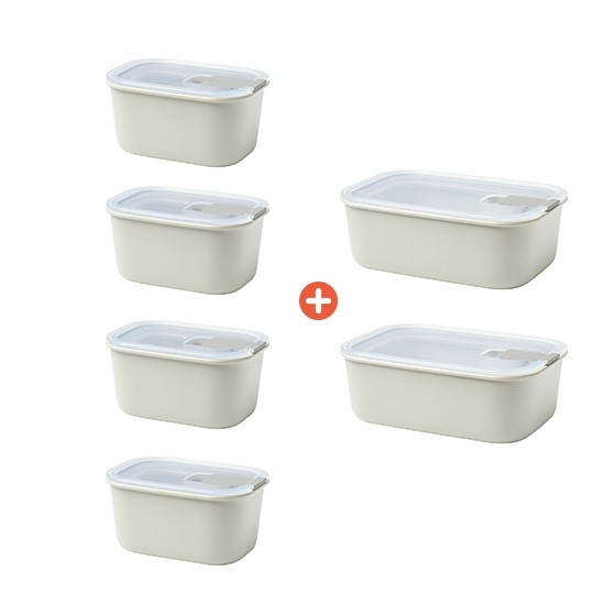 공식수입 이지클립 PP 450ml x 4+1000ml x 2 총6p 세트 - 상품 이미지