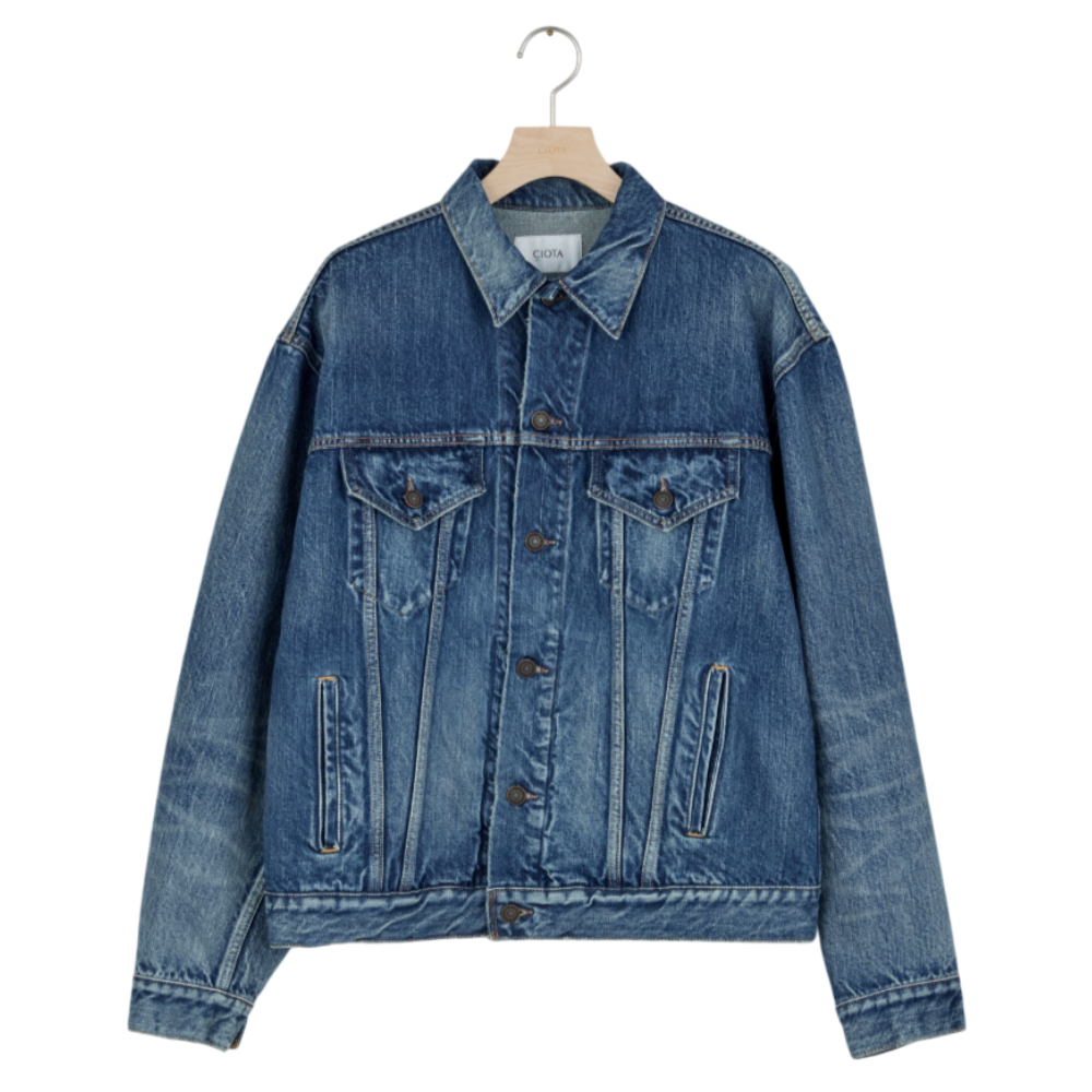시오타 자켓 New 4 Pocket Denim Jacket 25SS - 상품 이미지