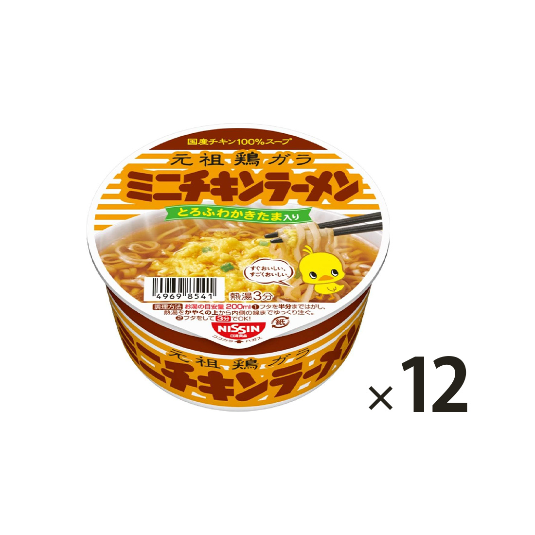 닛신 치킨라멘 미니 38g 12개입