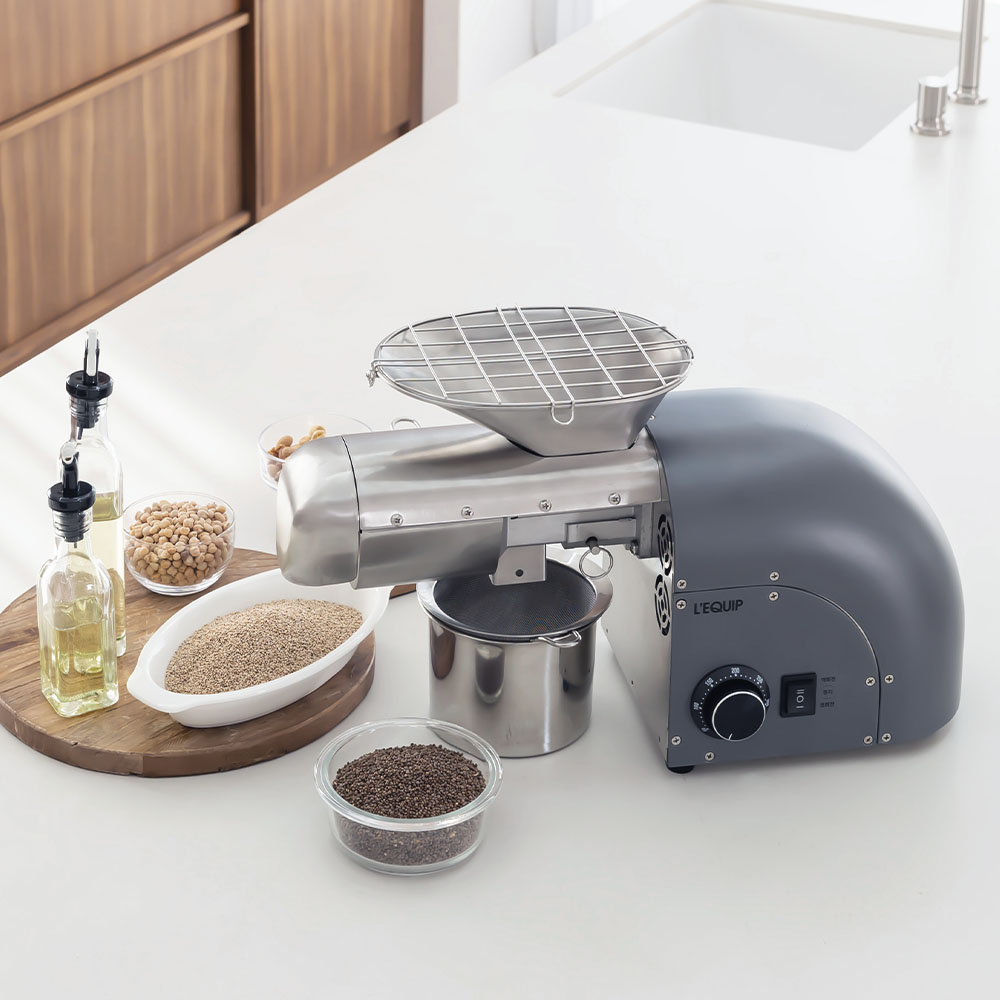 리큅 오일프레소 스테인리스 채유기 LOP-G4 가정용 착유기 기름짜는기계
