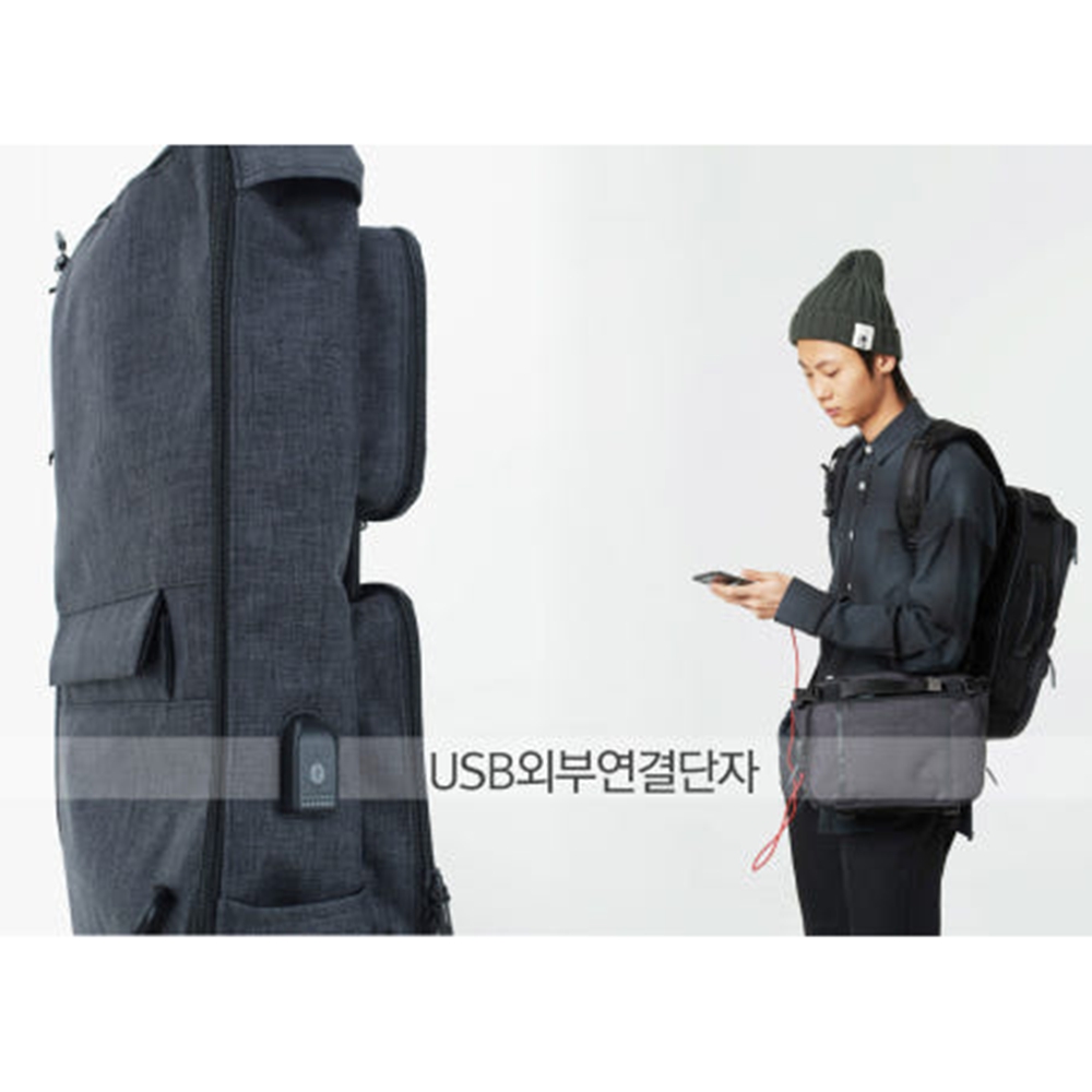 디자이너백팩 특이한 필름 카메라 가방 백팩 이미지 7