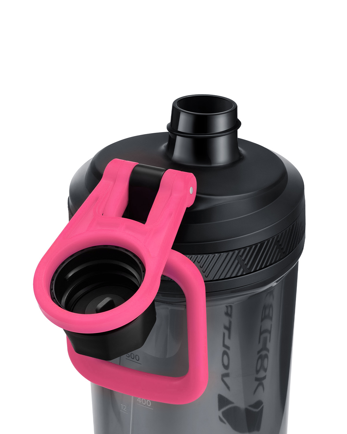 볼트렉스 전동 프로틴 쉐이커 보틀 물병 물통 헬스 보충제 단백질 쉐이크통 700ml, 핑크 - 상세 이미지 3