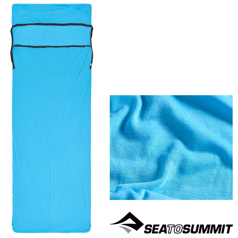 씨투써밋 쿨맥스 브리즈 트래블러 사각 초경량 캠핑 백패킹 여행용 침낭내피 라이너